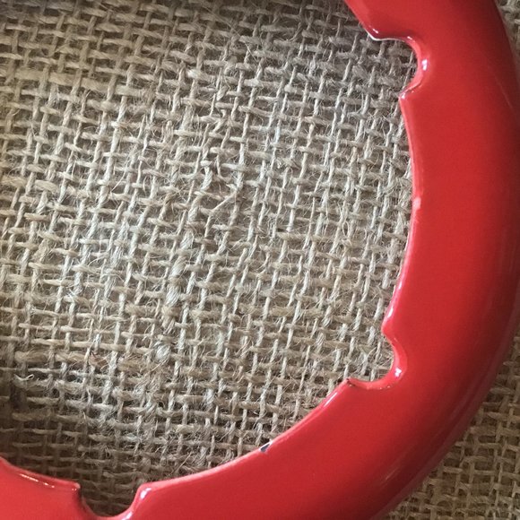 Cast Iron Enamel Fondue Set with Cast Iron Stand - Picture 12 of 12